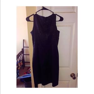 Black sequence dress